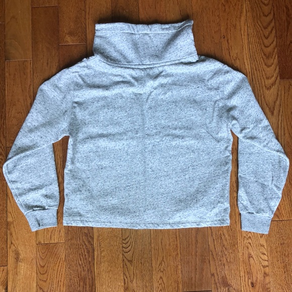Grey wide neck sweatshirt from vs pink - Picture 3 of 6